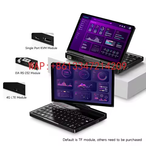 GPD Pocket 4 2025 AI 9 HX 370 32GB/64GB RAM 2TB/4TB SSD 8.8-inch 2.5K resolution 144 Hz refresh rate