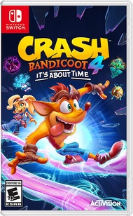 Băng game Crash 4 Its About Time - Nintendo Switch hệ US