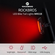 Rockbros chargeable bicycle LED taillight bike flash WR01B