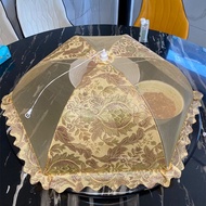 Household Anti-dust Cover Dish Cover Fly Cover Rice Cover Vegetable Cover Umbrella Gauze Gauze Anti-