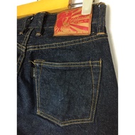 Adelaide denim 16.5oz Cygnus 1355 Unsanforized big redline selvedge