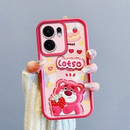 สำหรับ OPPO Reno 13F เคส5G นิ่ม TPU 3D การ์ตูน13F OPPO Reno ป้องกันการกระแทกเคสด้านหลัง