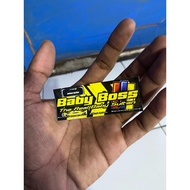 Baby bus sticker boss asrof