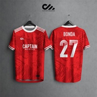 【 Free Customization Name 】 New Design Football Five-a-side Football Jersey Men's Malaysia Team T-sh