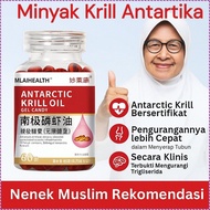 ✨Authentic Original【Improve immunity】✨ BUY 1 FREE 1【Unblock Blood Vessels】HALAL Antartic Krill Oil 南