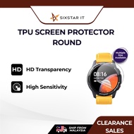 TPU Screen Protector Ultra Clear Round Screen Protector Watch Screen Protector