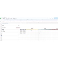 Template Gantt Chart Google Sheet