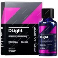 เคลือบไฟหน้ารถยนต์ CQUARTZ DLight UV Ceramic ป้องกันยาวนาน สำหรับดูแลไฟหน้ารถยนต์และพลาสติก PPF