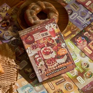 Cut Film Sticker Book Dreamland Suyu Series Ancient Style Handbook diy Decorative Material Cut Film 
