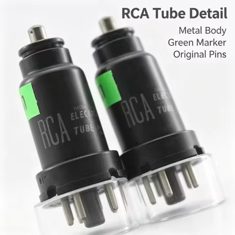 The New RCA 6J7 Electronic Tube Replaces The 6M 7 EF37 6K7G Sound Quality with a Soft and precise Pa