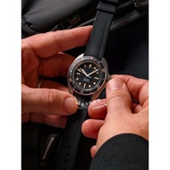 [New Style] Replacement Strap fkm Fluoride Rubber Strap Soft Suitable for IWC Seiko Butterfly Buckle