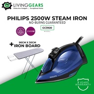 NO BURN GUARANTEE | Philips Steam Iron GC3920 PerfectCare PowerLife Garment 2500W (GC3920/26)