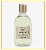 Sabon 以色列  绿玫瑰 沐浴油300ml