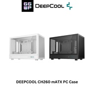 DEEPCOOL CH260 mATX Micro ATX Desktop PC Casing (Black/White)