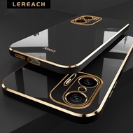 Lereach Phone Case For Xiaomi 12T 11T Pro 11 Lite 11 Ultra 4G 5G Case 6D Plating Soft Silicone Shockproof Back Cover
