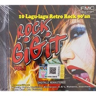 CD Lagu Rock Gigit - 10 Lagu Lagu Retro Rock 90'An
