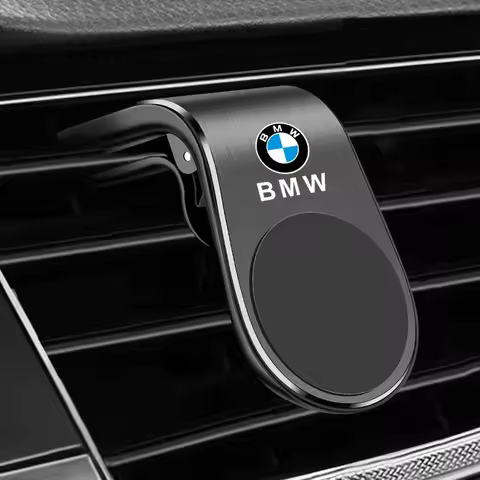Alloy Car Magnetic L-shaped Phone Holder Car GPS Holder For BMW X1 X2 X3 X5 X4 X6 X7 G30 G20 G32 G11