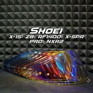 Aftermarket Shoei X15 Z8 RF1400 X-SPR Pro NXR2 Iridium Revo PNP Visor Glass Helmet