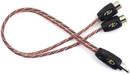 Stinger SI42YF 2-Channel 4000 Series RCA Y-Adapter Cable (2 Female to 1 Male)