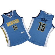 Embroidered Version Basketball Jersey Denver Nuggets Jersey Vest Anthony Iverson