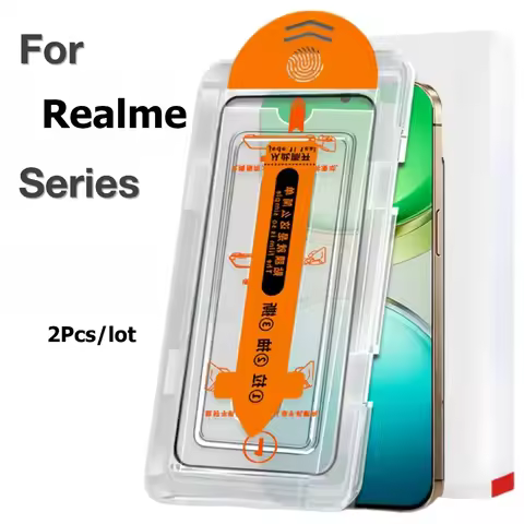 2Pc Screen Protector For Realme C75 C71 C73 14T 14 14x 13 C65 GT7T Tempered Glass Dust-Free Mobile A