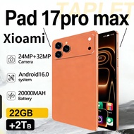 New Mi Pad 17 Pro Max 11inch Tablet Dual SIM 22GB 2TB 20000mAh Snapdragon 8 gen3 Android16 4K HD 5G 