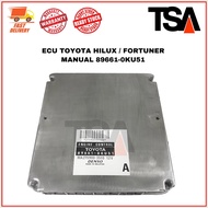 ECU TOYOTA HILUX / FORTUNER MANUAL - 89661-0KU51 ENGINE CONTROL UNIT