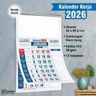 2026 WORK CALENDAR - 2026 WALL CALENDAR