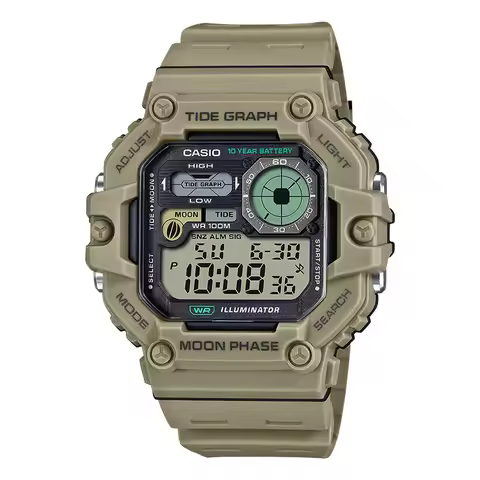 Casio WS1700H Multi-Function Watch Stopwatch Alarm Dual Time Zone Outdoor Sports Watch For Men