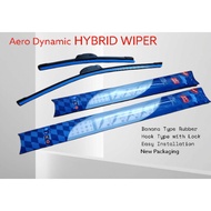 22/16 Pair Nissan Urban NV350 Hybrid Wiper Blade Banana Type (2005 Up)