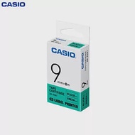 CASIO標籤機色帶9mm綠底黑字