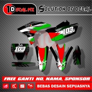 Decal sticker yz 250