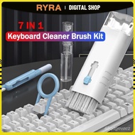 RYRA 7-in-1 Computer Keyboard Cleaner Brh Kit Earone Dt Cleaning Pen For AirPods Keyboard Cleaning Tools Keycap Puller K