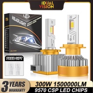 [3 Year Warranty] H7 LED Car Canbus D2S Headlight 6500K Fog bulb H4 H11 Bulb D1S D3S D4S D5S D8S H1 