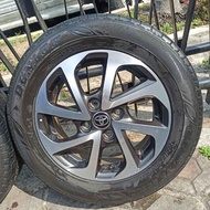 4 Velg r14 pcd 100+Ban 175/65 Toyota Agya TRD ayla calya sigra sirion