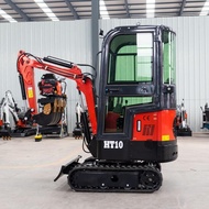 China Diesel Hydraulic Mini 1Ton Crawler Excavator Small Digger With