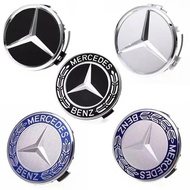 4pcs 75mm car wheel hub center cover modification accessories for Mercedes Benz W124 W140 W163 W202 