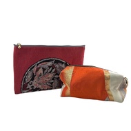 【二手】手工和服及皮帶配件收納袋PAIR ACNE（兩件套）-顏色