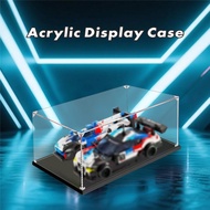 Lego 76922 BMW M4 and M Hybrid V8 Acrylic Display Case Kotak Pameran Kereta BMW Untuk Popmart Sneake