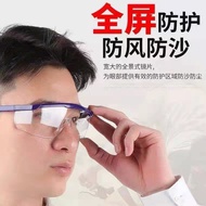 Safety Glasses Eye Protection Safety Glasses GoggleCermin Mata Keselamatan Mesin Rumput Eyewear Transparent Spectacles