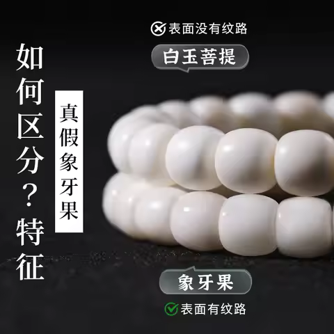 Natural Hainan ivory fruit non powder pressed straight cut original fruit single circle and long str