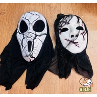 Scream Spooky Mask - Dark Cosplay Costume for Halloween
