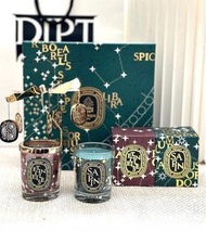 聖誕限定 Diptyque 走馬燈蠟燭兩件套