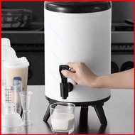 ST2 15KG Large Capacity Commercial Milk Tea Bucket Wall Stainless Steel Thermal Bucket Drink Contain