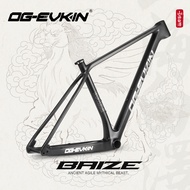 OG-EVKIN MTB Carbon Mountain Bike Frame 12X148 Thru-Axle 29er BB92 Disc Full Interal Routing Bicycle