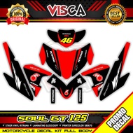 Decal Soul GT 125 Full Body Stiker Soul GT 125 Striping Soul GT 125 Sticker Soul GT 125 Full Blok mo