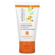 Andalou Naturals, Conditioner, Argan Oil &amp; Shea, 50ml