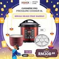 MMX Ewant G83 Cuisinière Pro Multi-Functional & Multi-Layer Marble Pot Digital Pressure Cooker Rice 