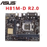 Asus H81 motherboard H81M-D R2.0 DDR3 computer 1150 pin printer serial port integrated small board H81M D