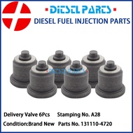 6Pcs Diesel Injection Delivery Valve A28 131110-4720 For Nissan Safari TD42 TD42T Atlas FD33T Mitsub